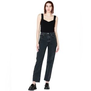 Agolde 90s Mid Rise Loose Fit Jeans in Phantogram